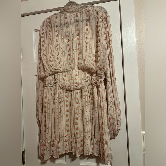 ANTHROPOLOGIE • LET ME BE • MOCK NECK SHEER MINI DRESS NWT - Picture 7 of 10